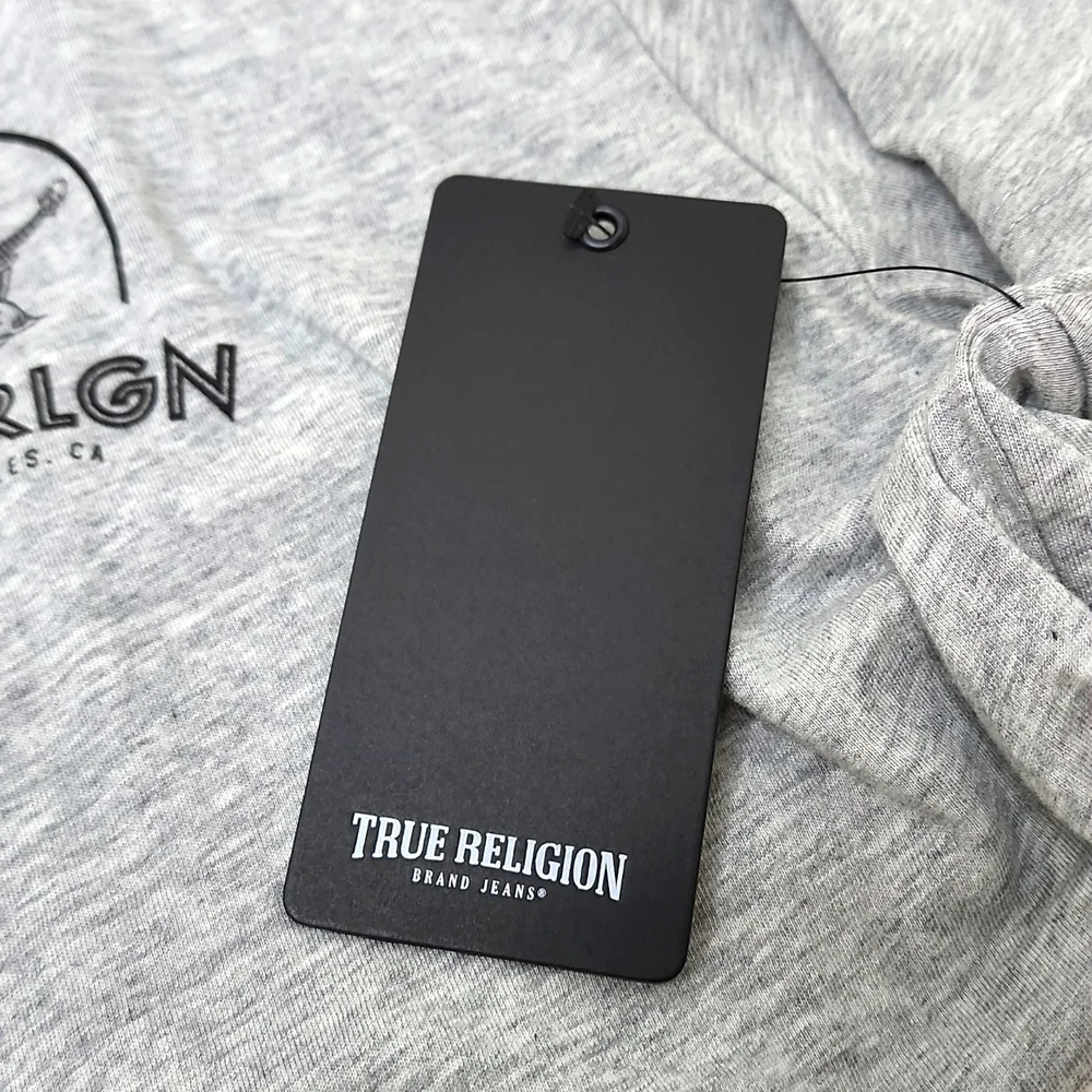TRUE RELIGION HEATHER GREY TSHIRT EXTRA EXTRA LARGE